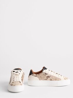Mosaico Lace Up Sneaker - python - worn once
